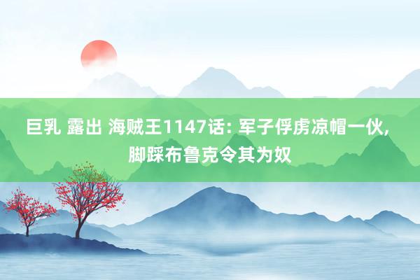 巨乳 露出 海贼王1147话: 军子俘虏凉帽一伙, 脚踩布鲁克令其为奴